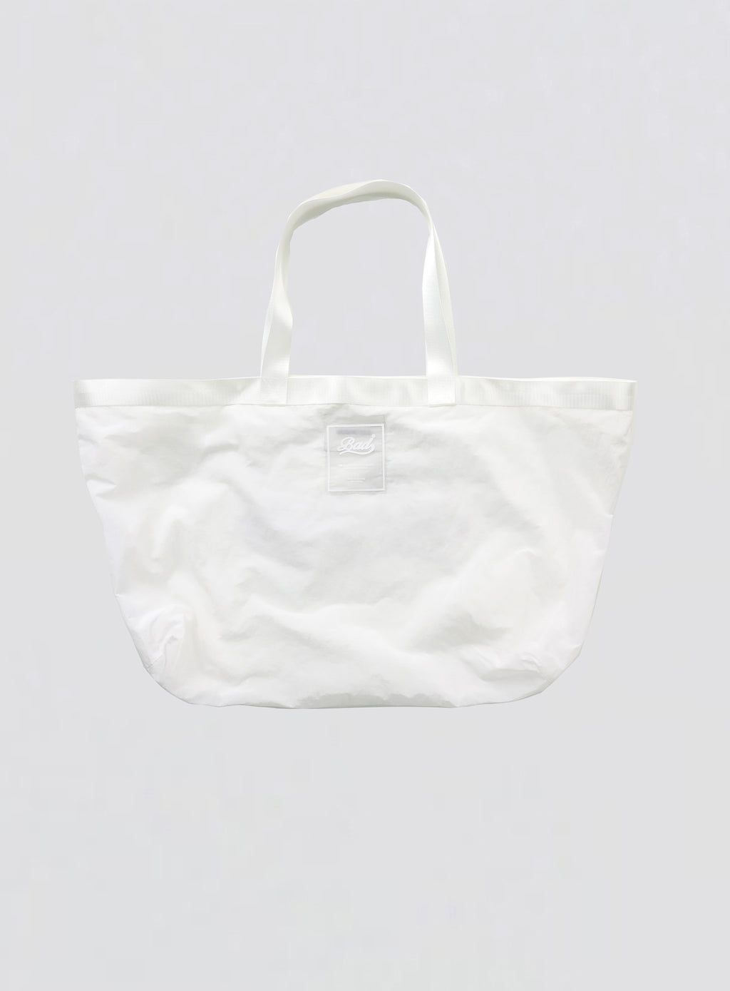 BADBLOOD Nylon Shopper Bag / White