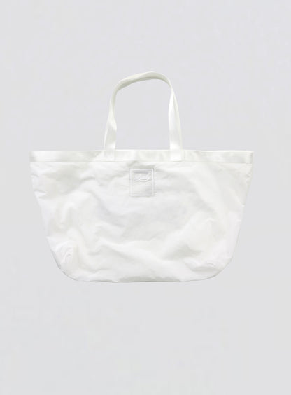 BADBLOOD Nylon Shopper Bag / White