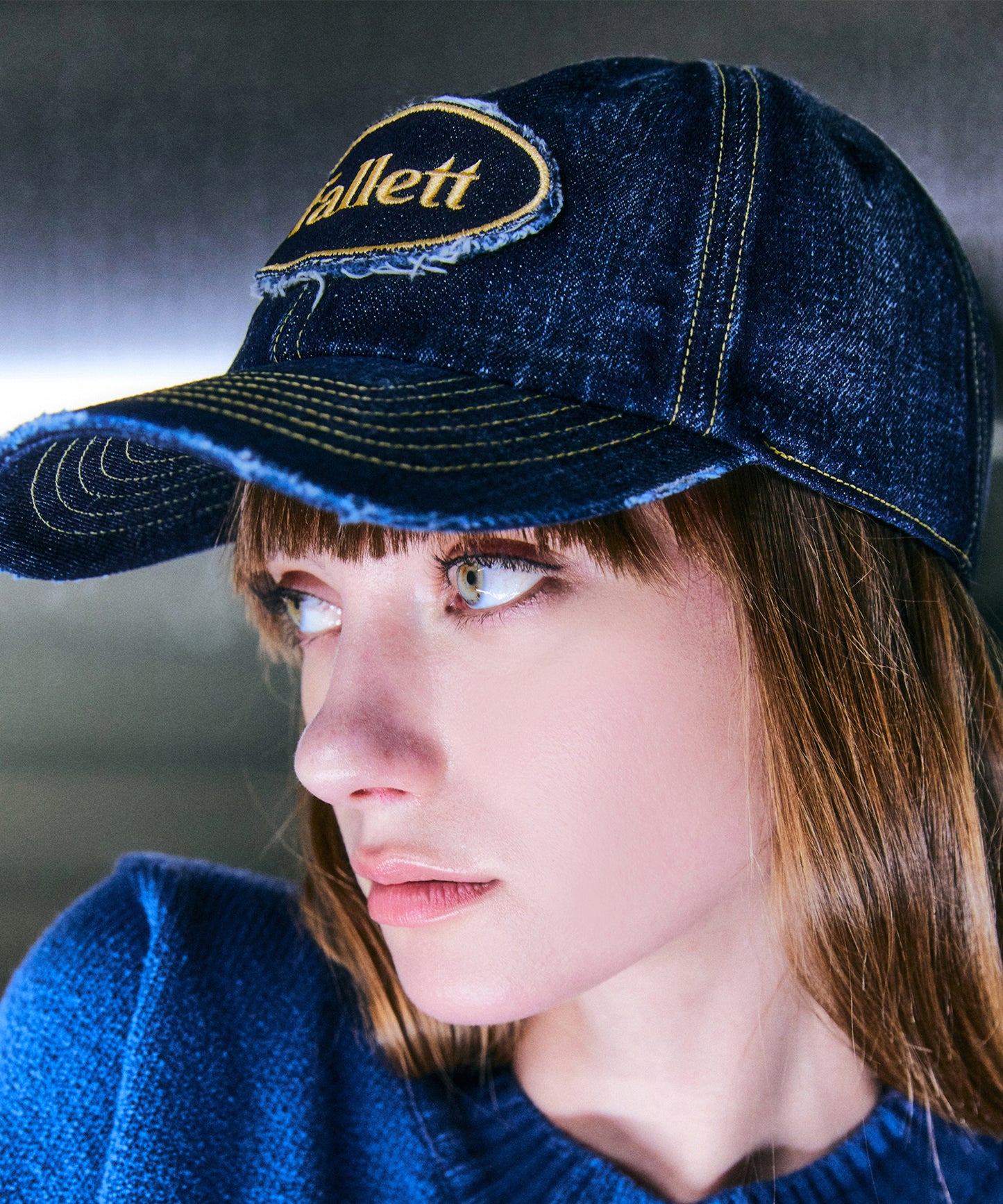 Fallett Vintage Denim Ballcap - Indigo