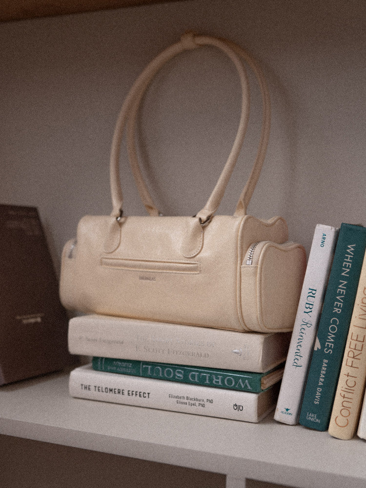 Pinné Shoulder Bag / cream butter