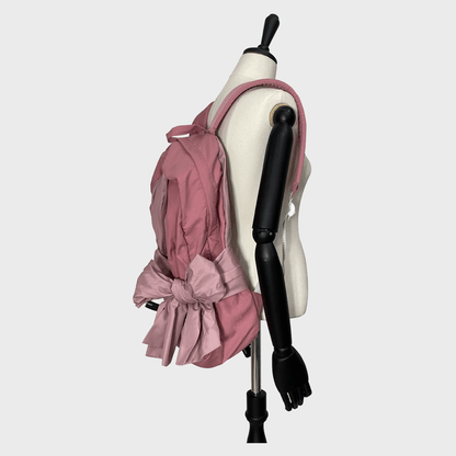 IUGA KNOTTED BACKPACK / OLD PINK