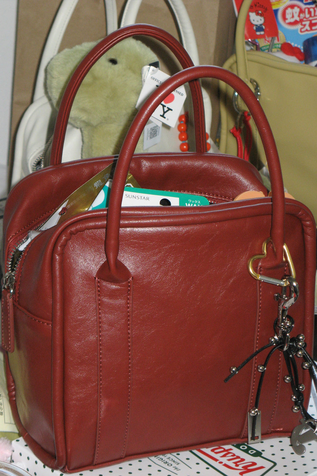 Yeomim mini box bag / rouge