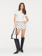 GLOWNY WILD BUTTON SHORTS / 4PATTERNS