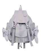siweol Bow Backpack / Nylon Lavender Gray