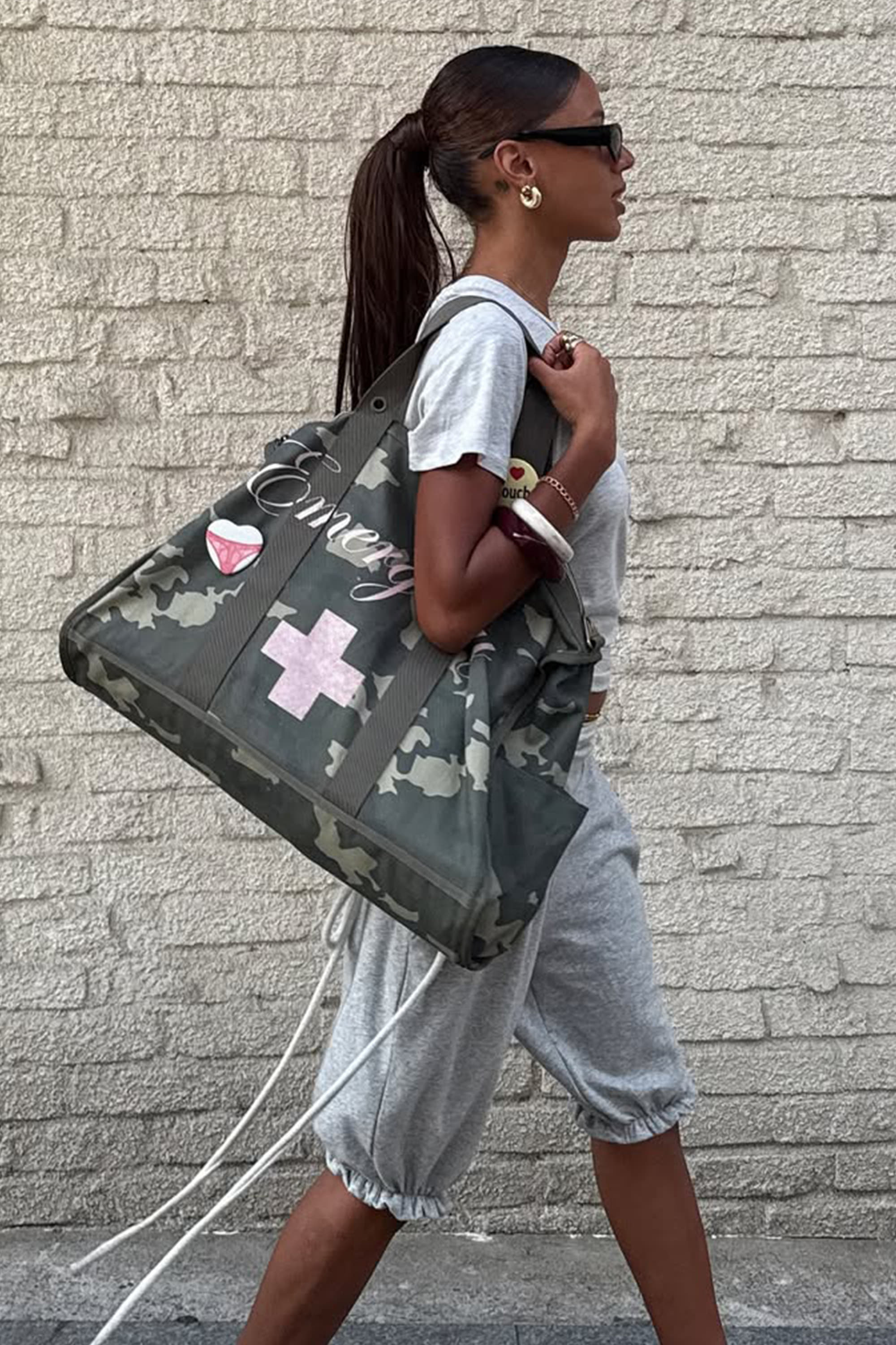 Summer Boston Bag Camo