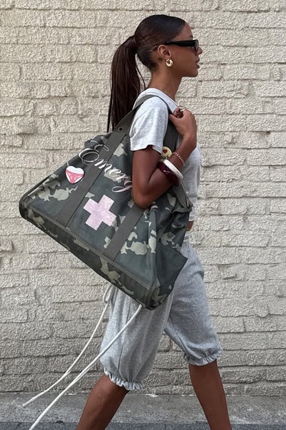 Summer Boston Bag Camo