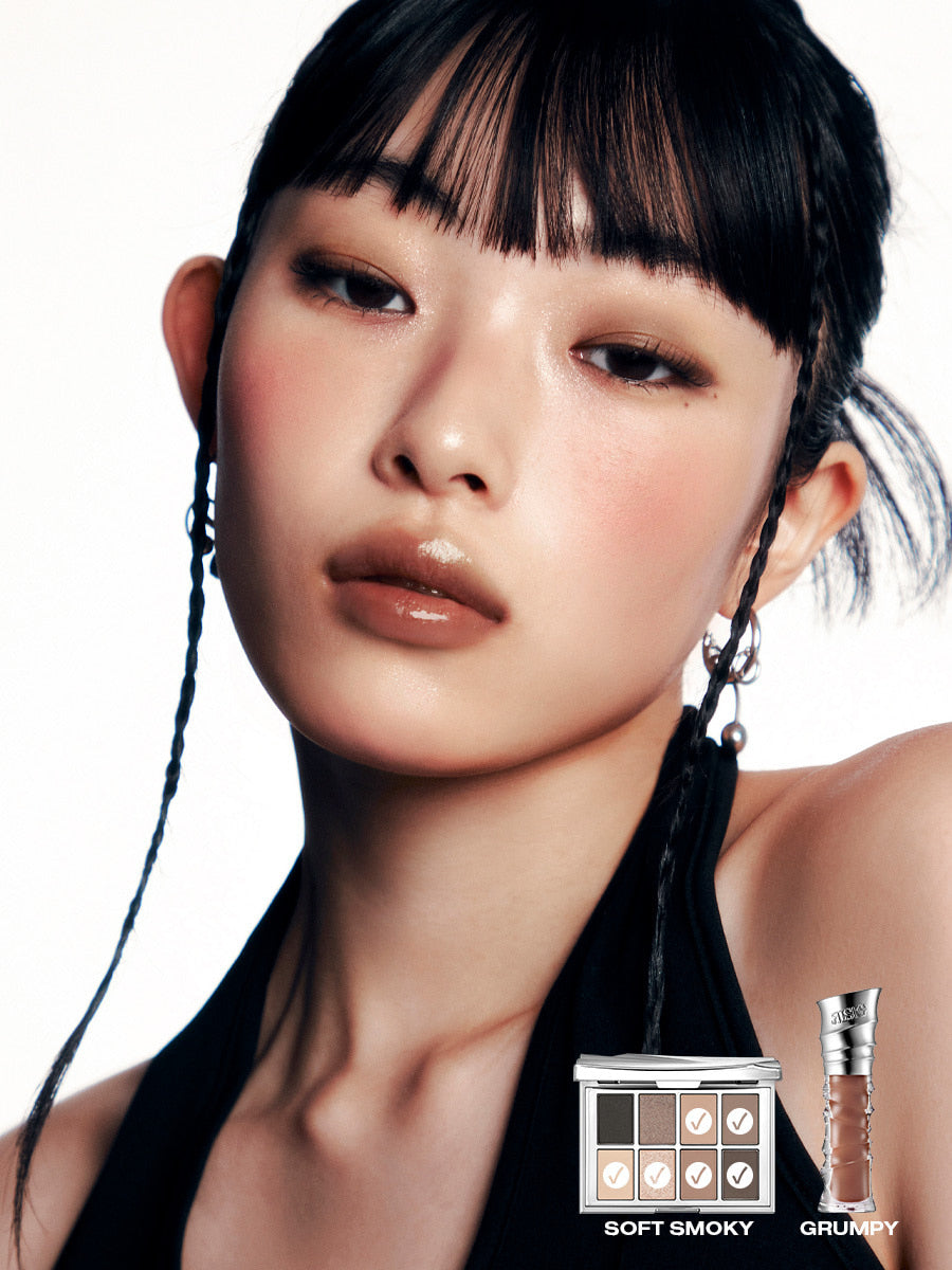 RISKY Pigment Eyeshadow Palette / SOFT SMOKY