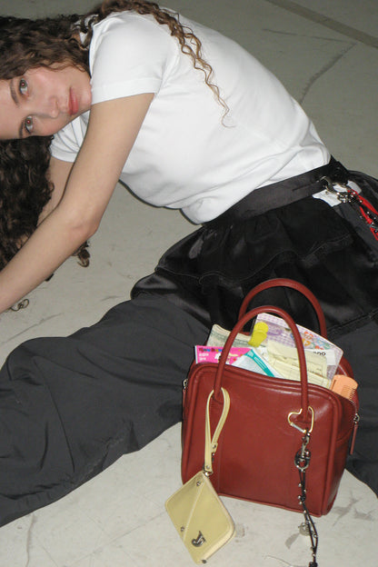 Yeomim mini box bag / rouge