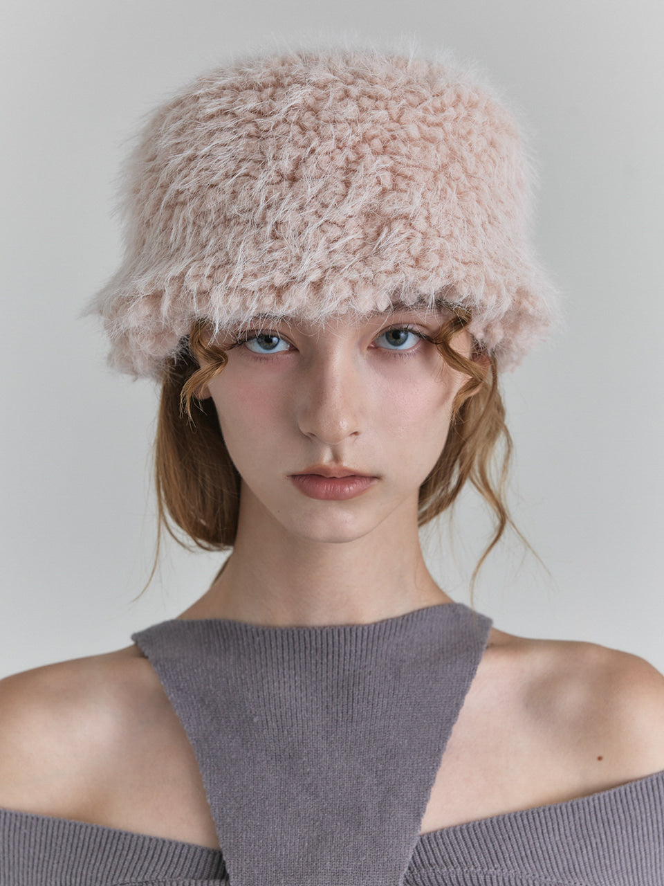 POESIEDAME MEATEL HAT IN PINK WING