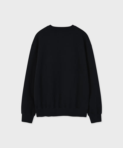 [Fallet x Lee] Sun Flower Sweatshirt / navy