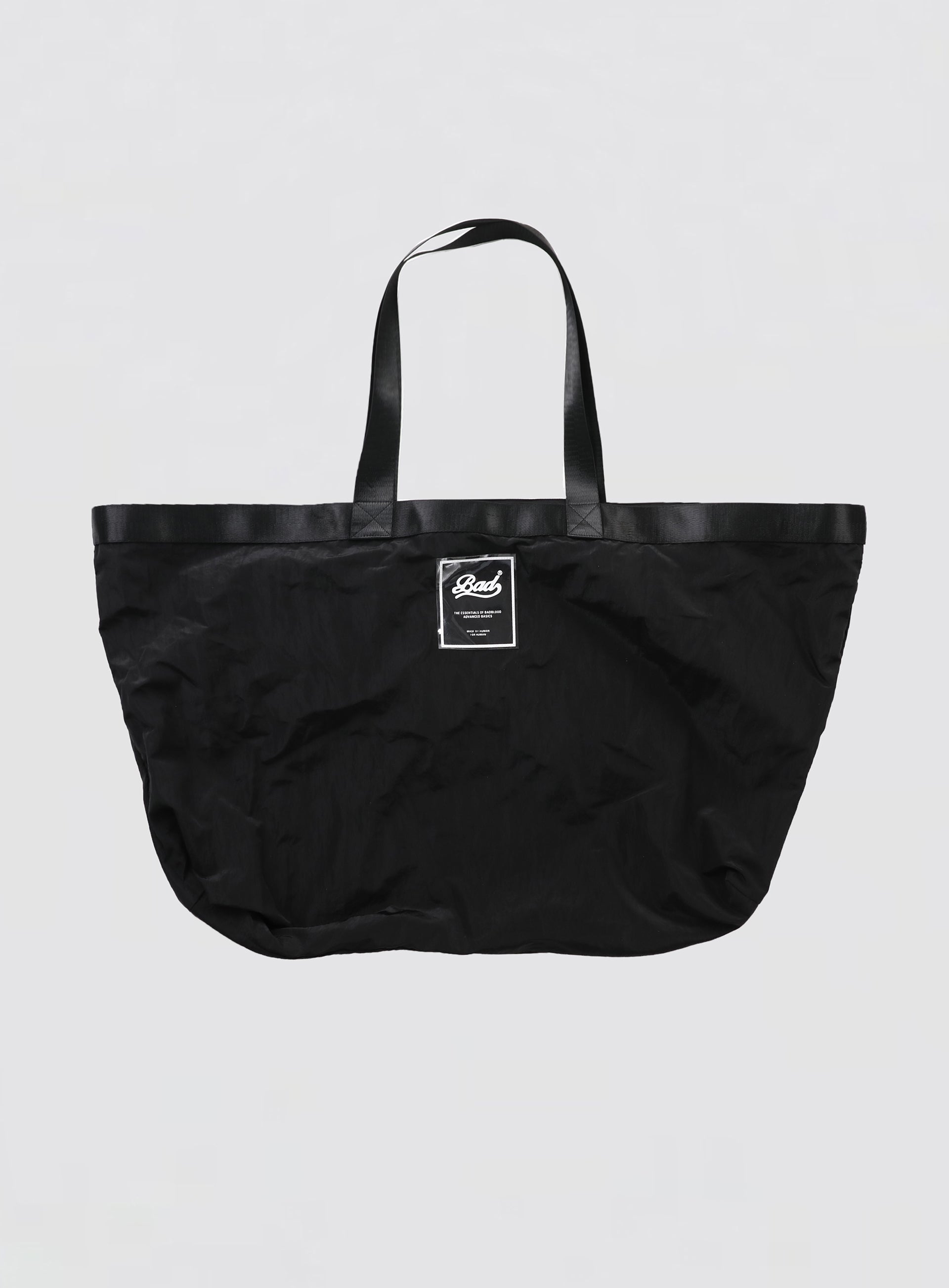 BADBLOOD★韓国大人気 Bad Logo Nylon Shopper Bag BADBLOOD Nylon Shopper Bag / Black – dttmclub