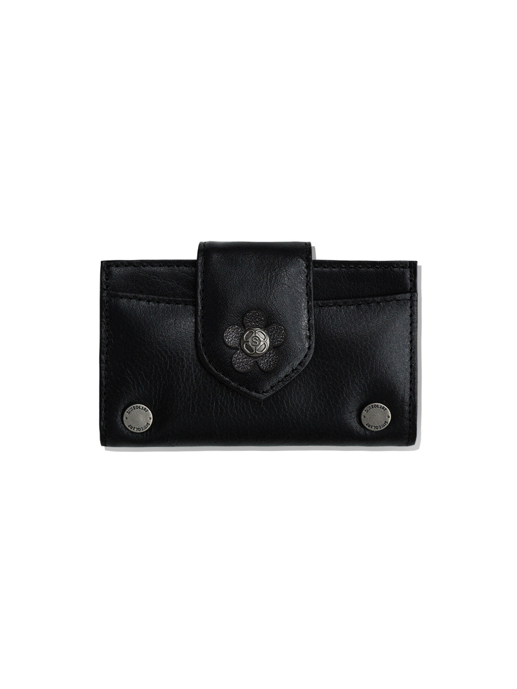 siweol Fleur Card Wallet (Black)