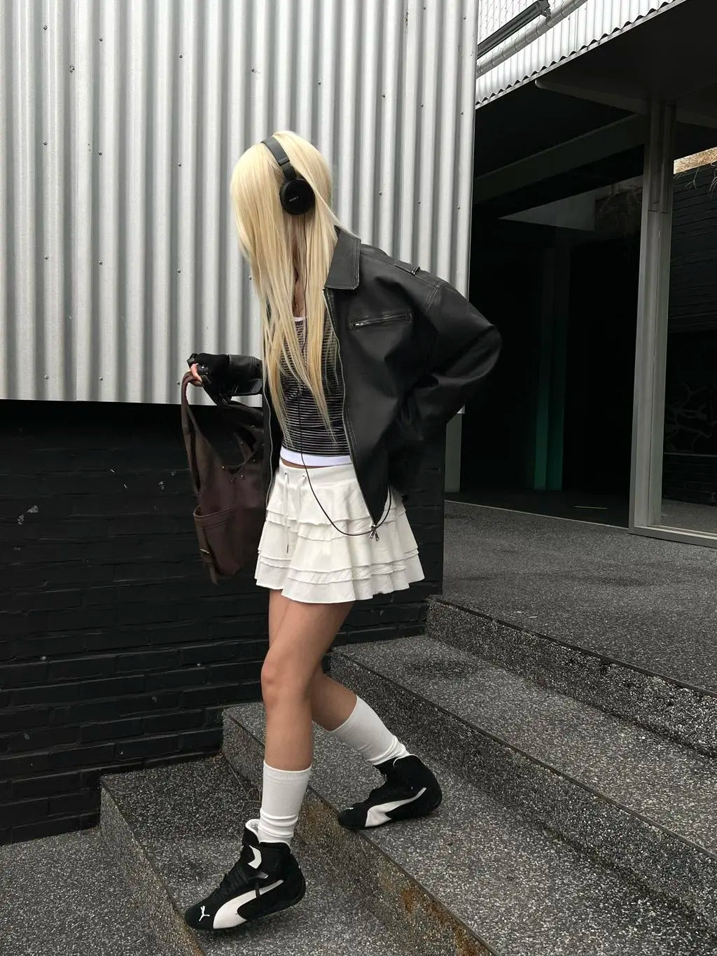 [韓國製造🇰🇷] BLACKUP Plico Cancan Skirt Pants / 2colors