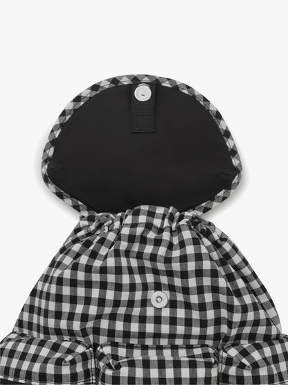 fennec Berry Pocket Backpack / check black