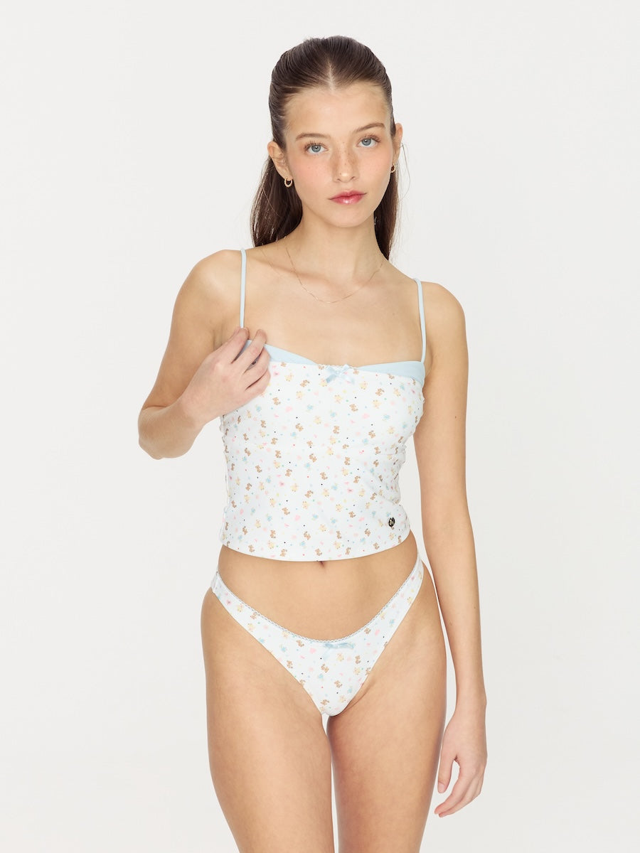 GLOWNY BLUSH HIGH CUT BIKINI BOTTOM / 3PATTERNS