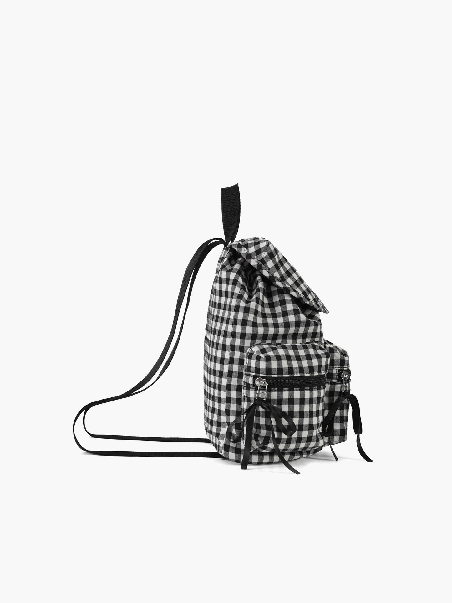 fennec Berry Pocket Backpack / check black