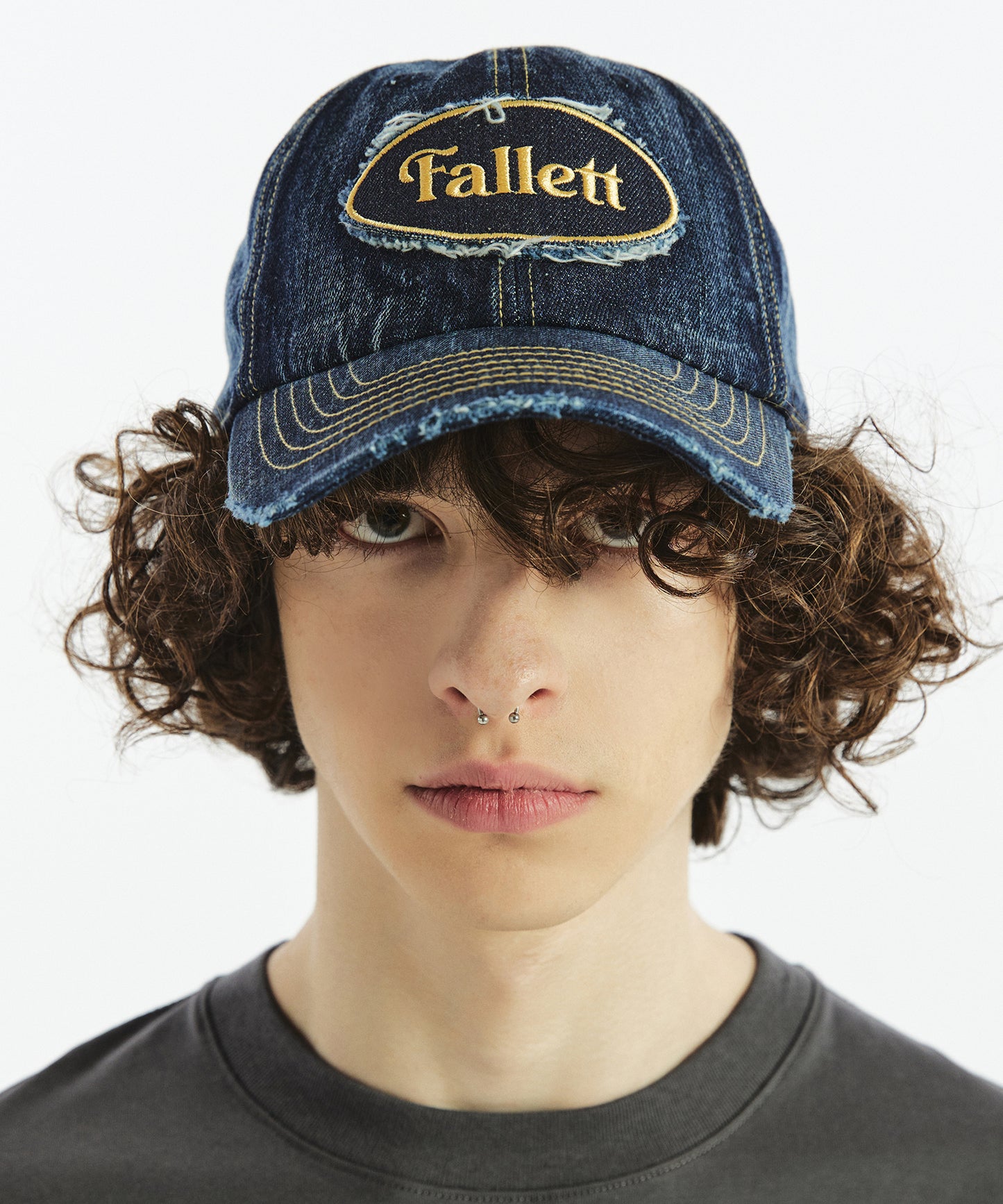 Fallett Vintage Denim Ballcap - Indigo