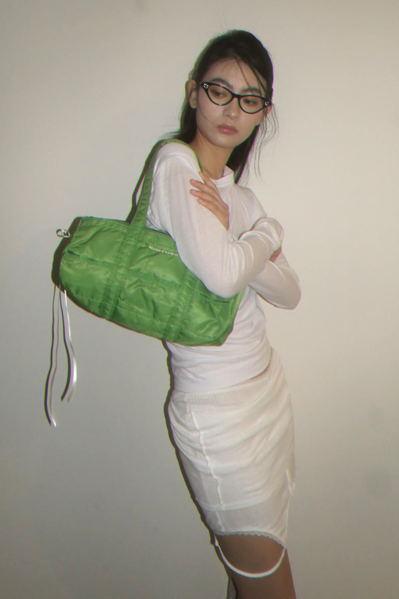 NANACREW MINI DUFFLE BAG - ANTIQUE GREEN