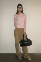 NANACREW MINI DUFFLE BAG - BLACK