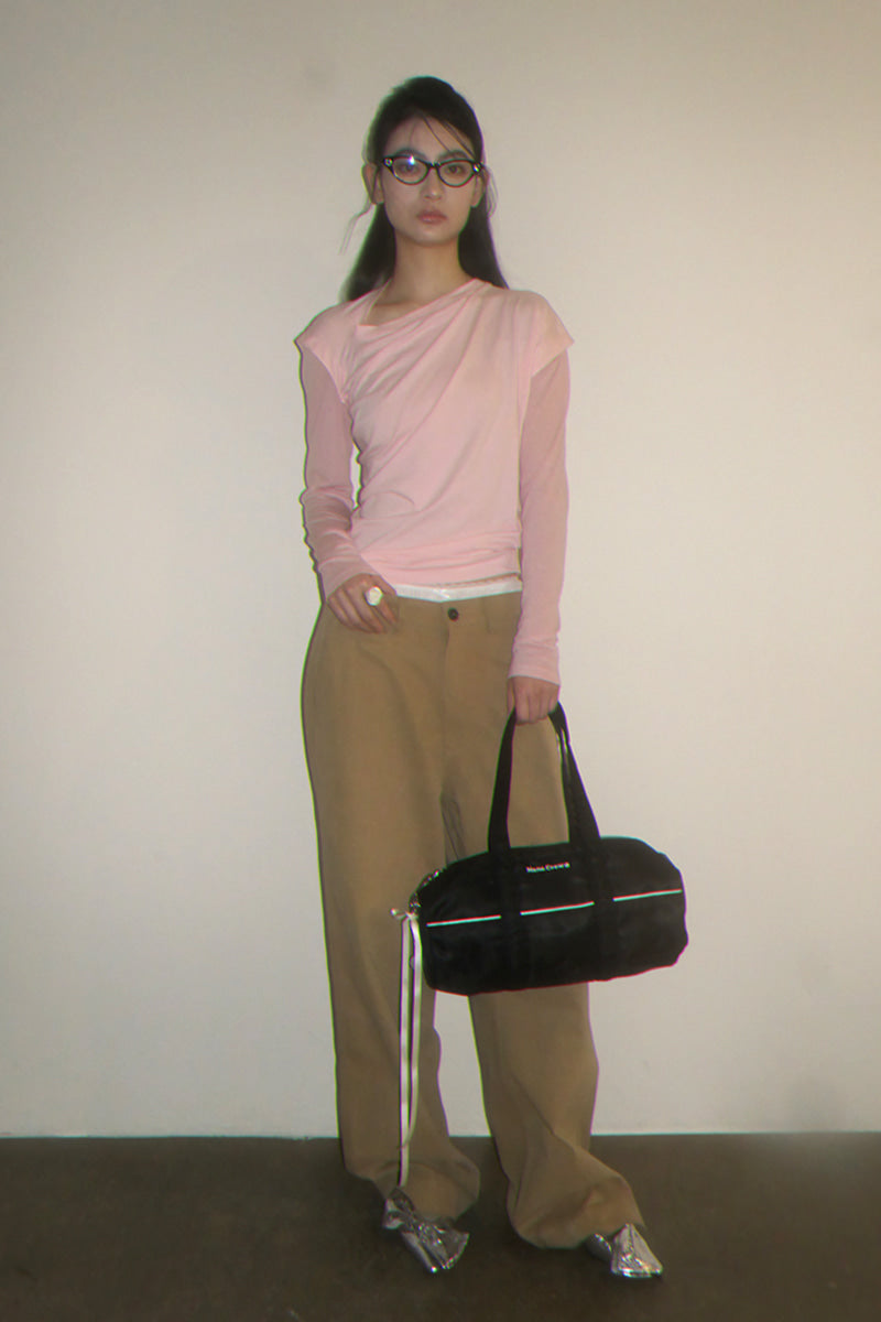 NANACREW MINI DUFFLE BAG - BLACK