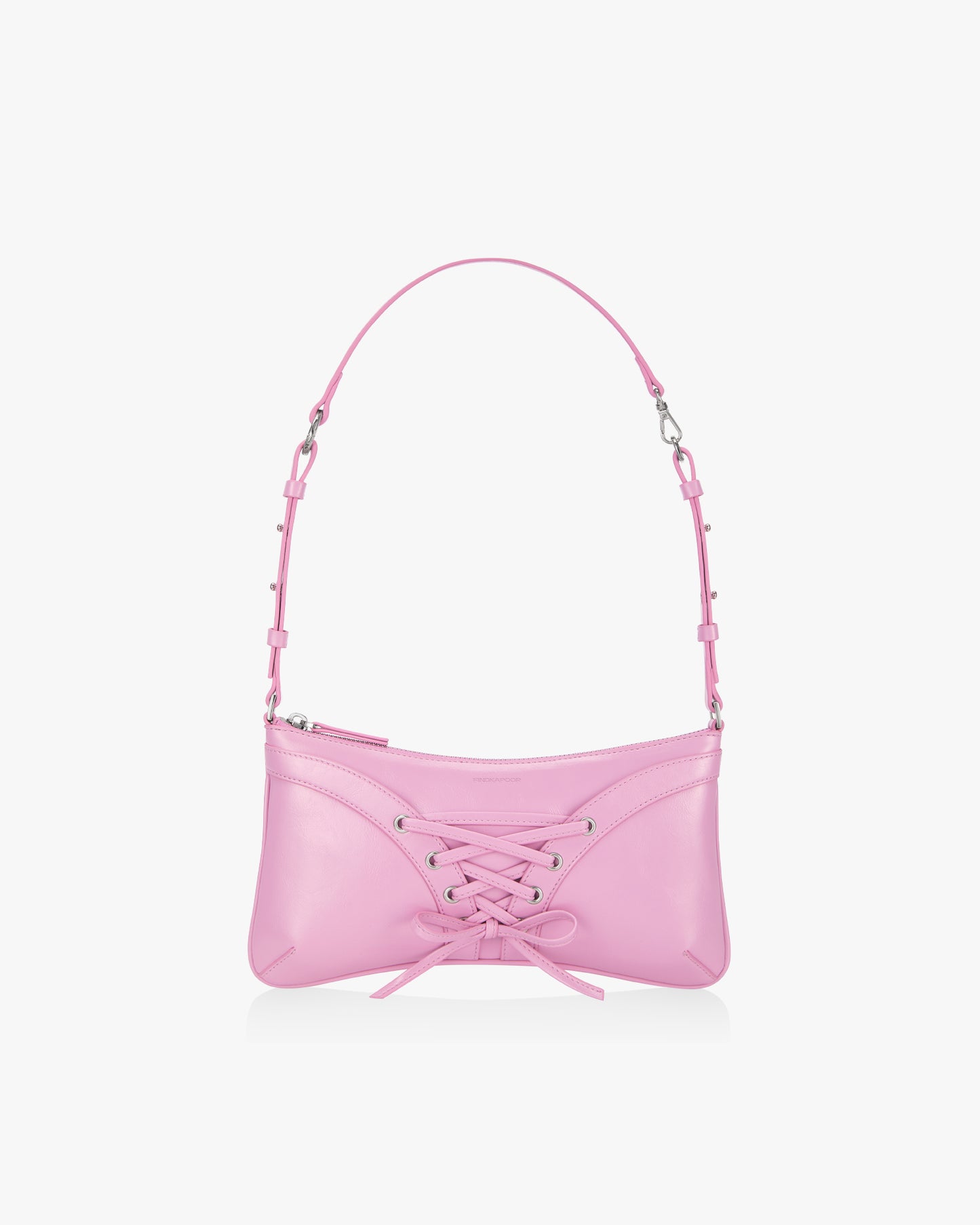 FINDKAPOOR Ribbon Tie Shoulder Bag - 4colors