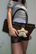 YEOMIM belted boat bag (espresso)