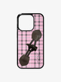 Pastel Check Toggle Case - Pink (iPhone & Samsung Available)