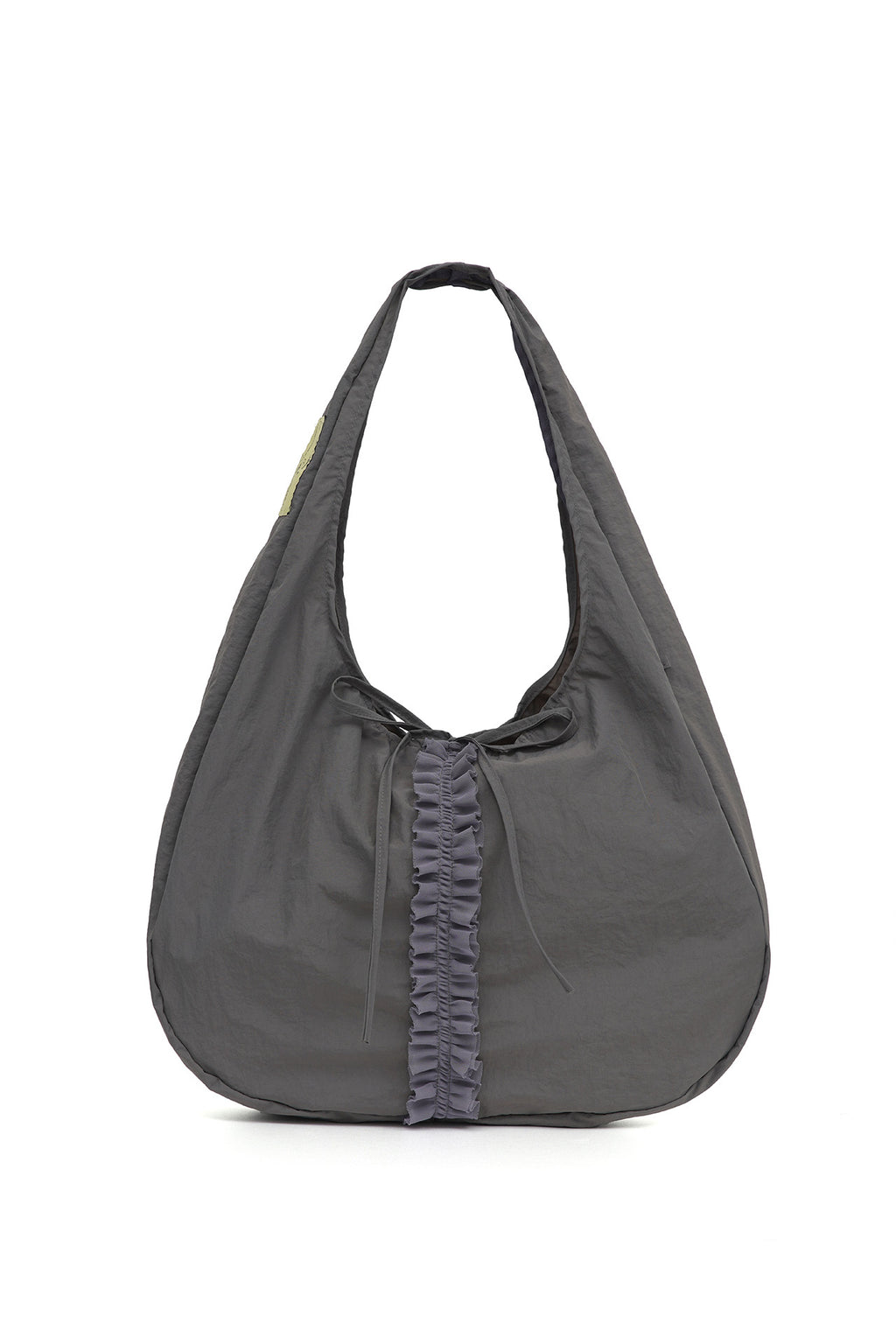 Yeomim frill hobo bag / charcoal