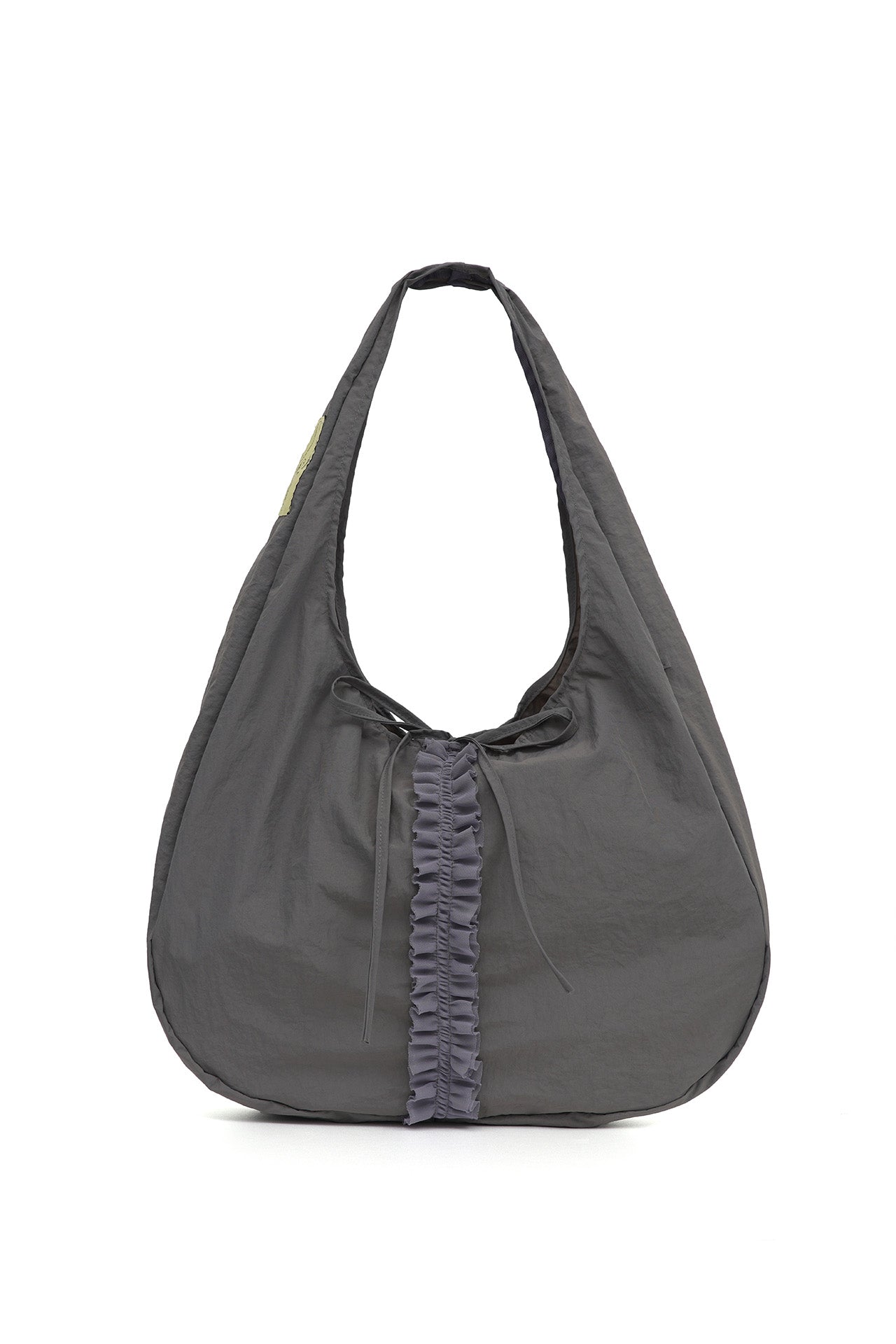 Yeomim frill hobo bag / charcoal