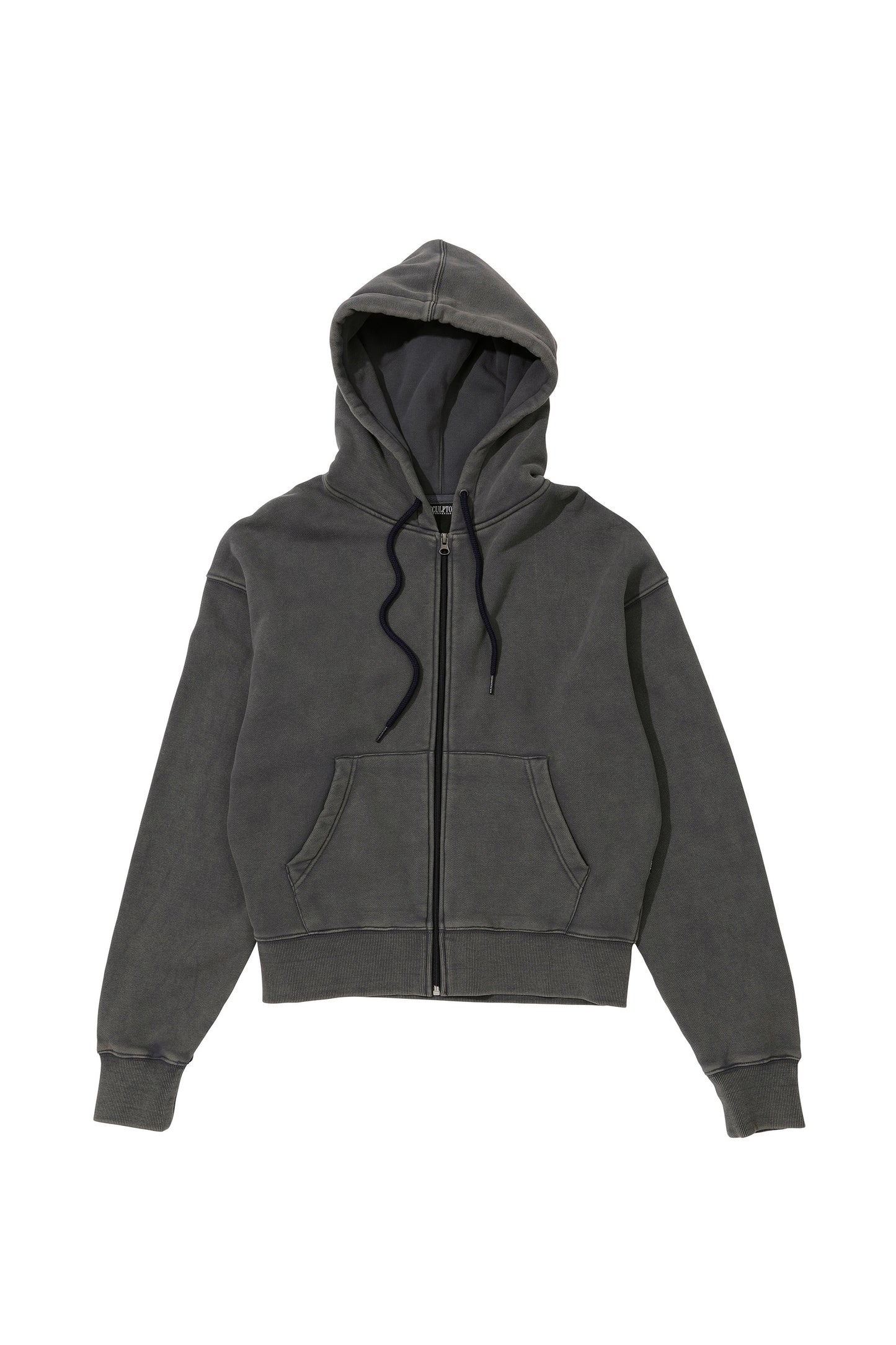 Sculptor Bad Seed Washed Hoodie Zip-Up Dusty Blue