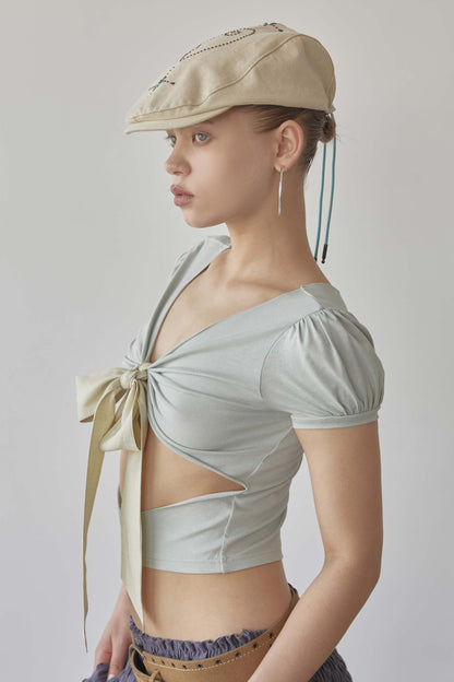 Boho Stud Hunting Cap Raw