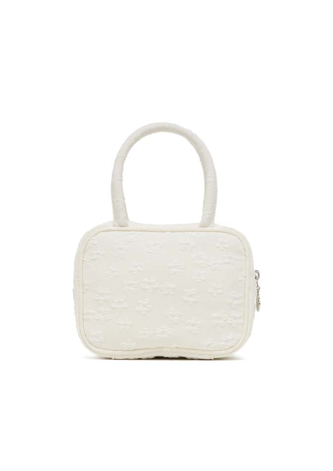 lotsyou Lumpy Bumpy Totebag / ivory