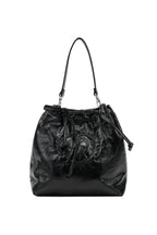 DEINET D STITCH PADDING MINI BAG IN BLACK