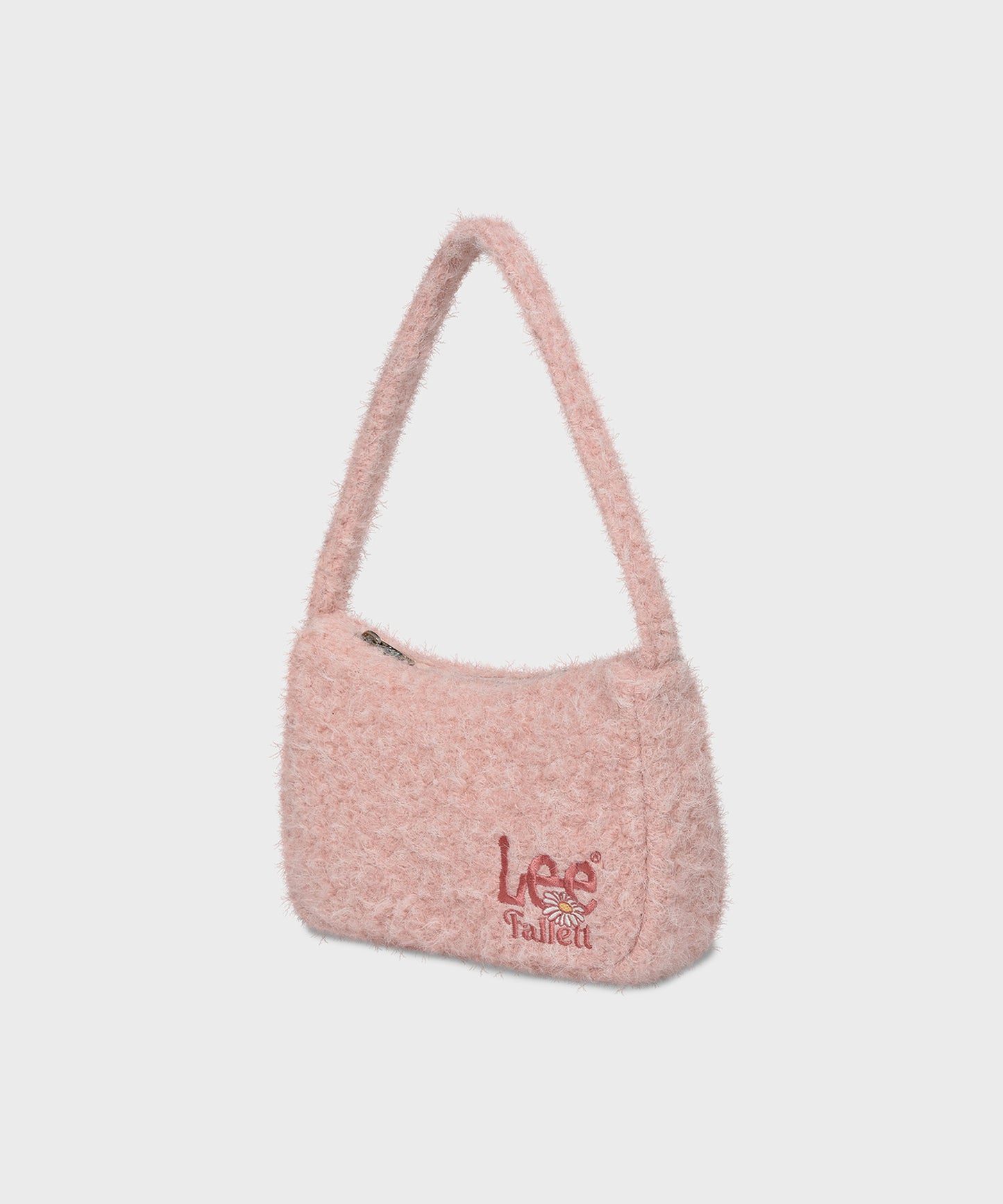 [Fallett x Lee] Sun Flower Logo Hobo Bag / pink