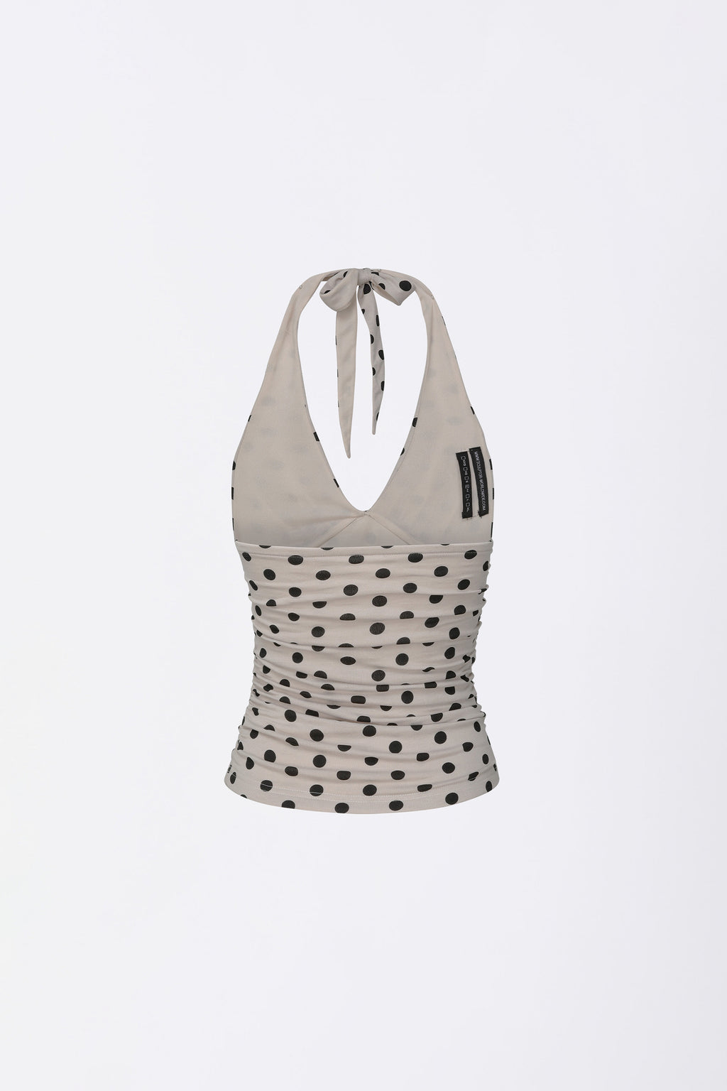 Dot Halter Top Raw