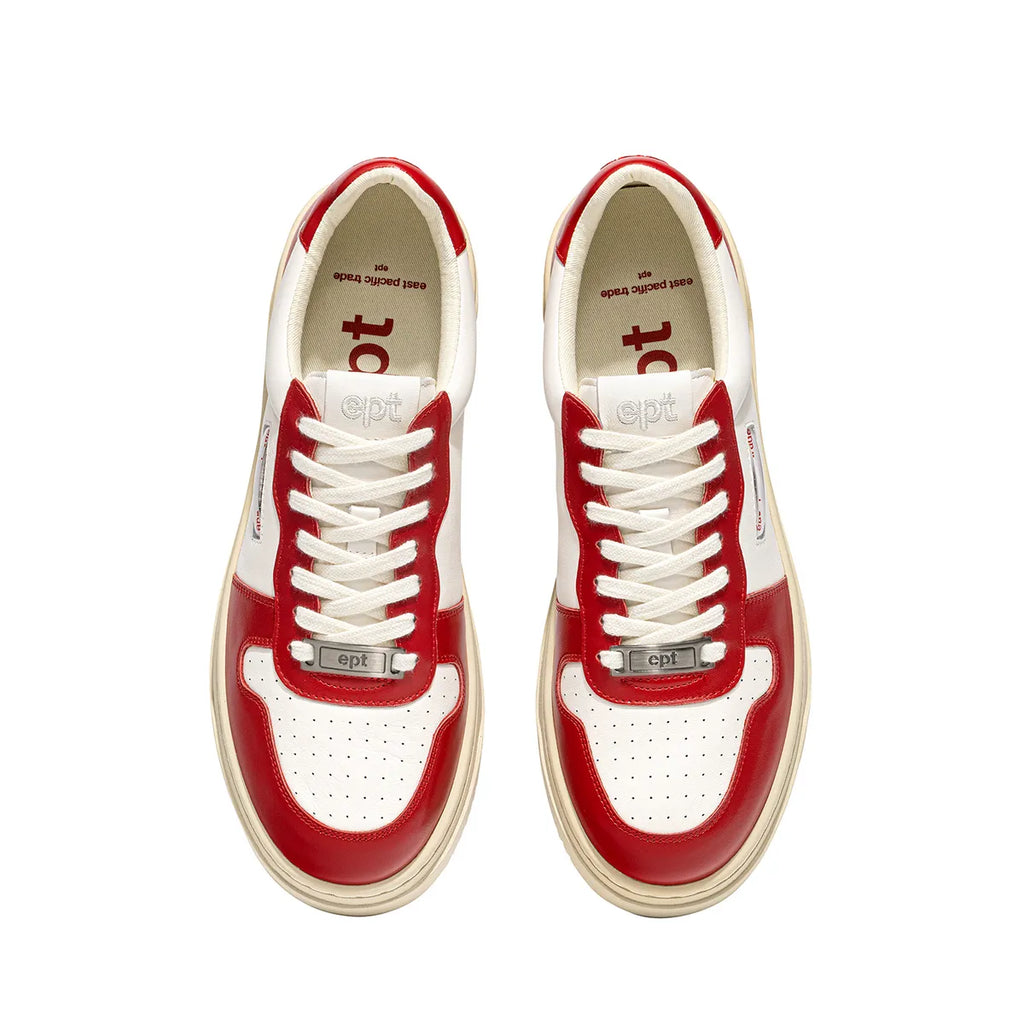 ept COURT - RED/OFF WHITE