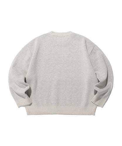 TORNADO LOGO KNIT_IVORY