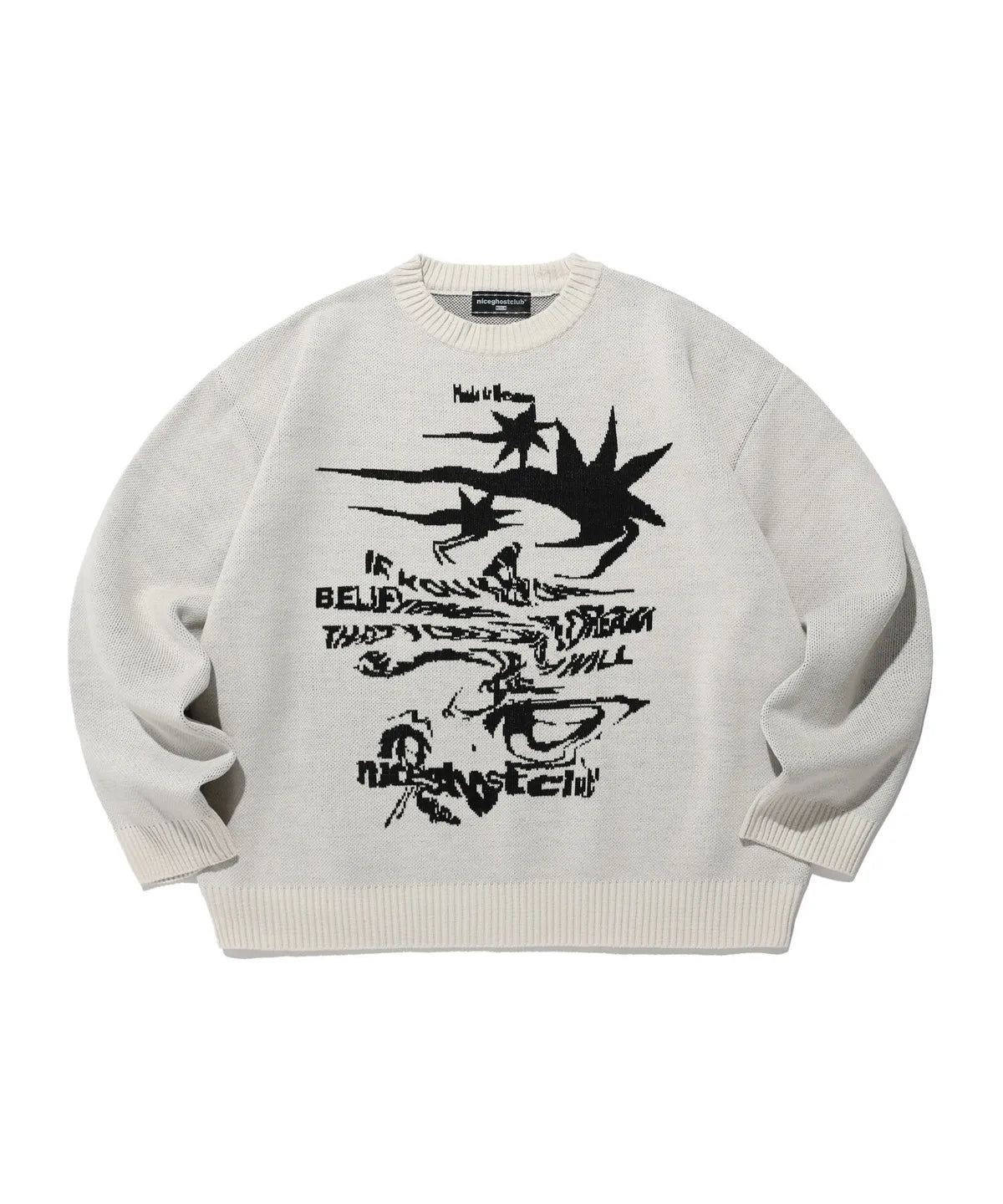 TORNADO LOGO KNIT_IVORY
