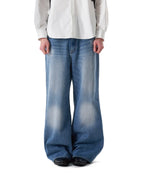 Needlework Denim Pants (Blue)