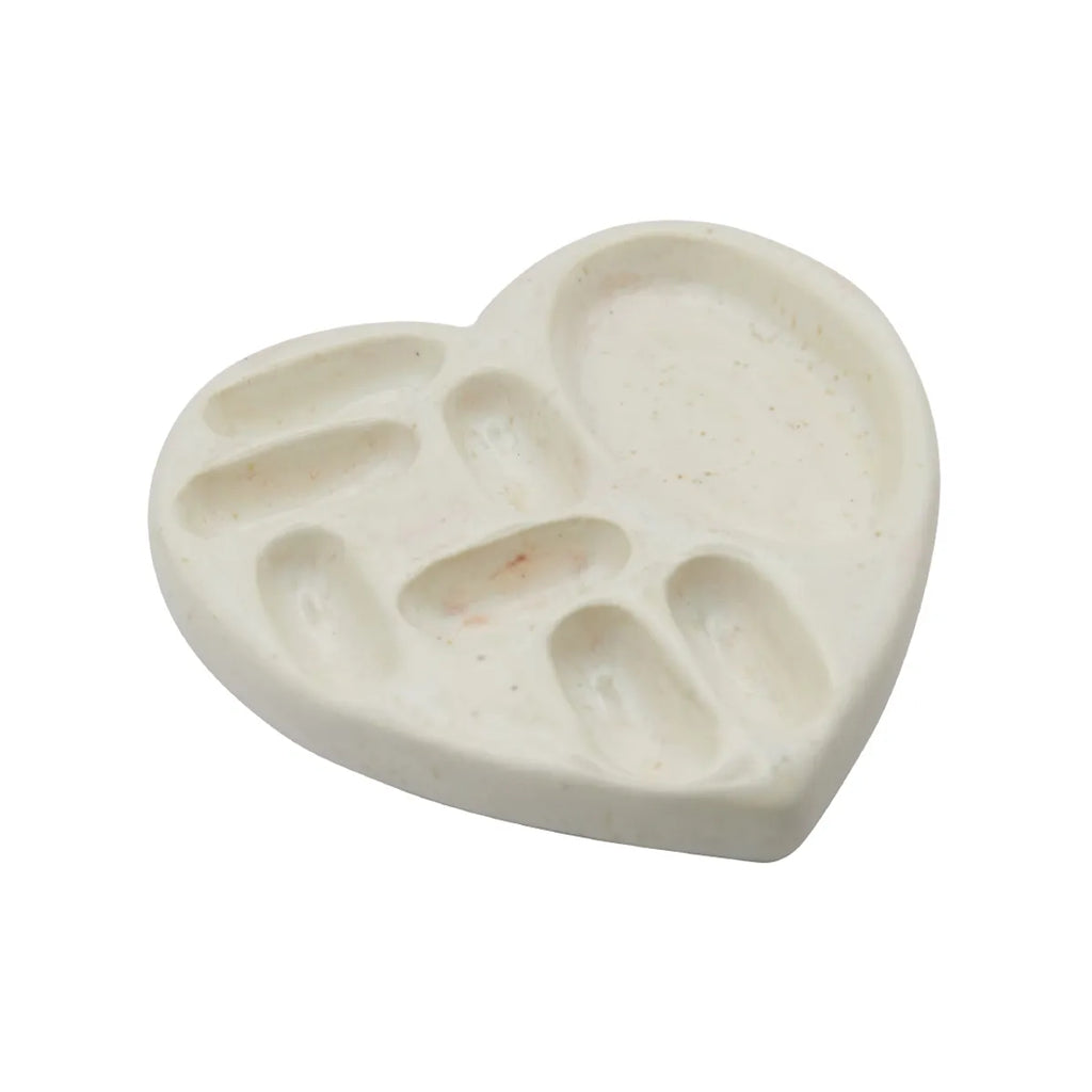 [NFF開團價💓 2.27截單] Ceramic Heart Mix Holder-oatmeal