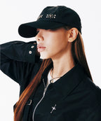 Studded Western Ball Cap