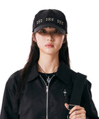 Studded Western Ball Cap
