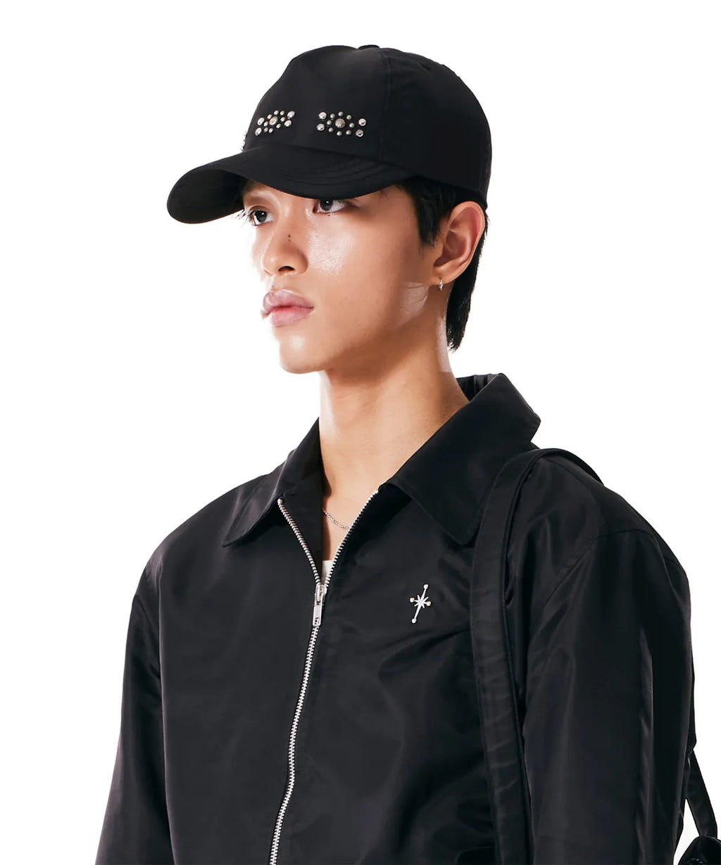 Studded Western Ball Cap