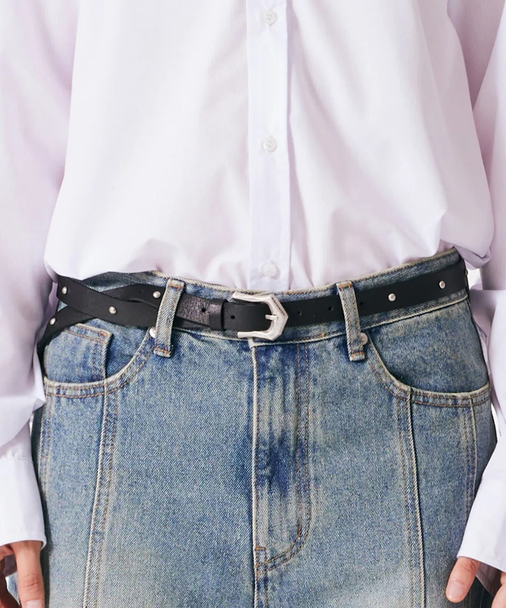 Studded Bumpy Buckle Belt (20mm)