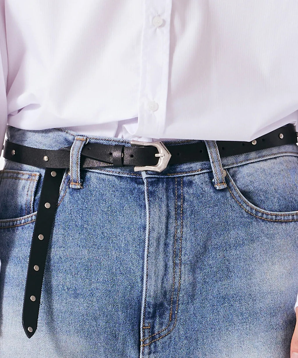 Studded Bumpy Buckle Belt (20mm)