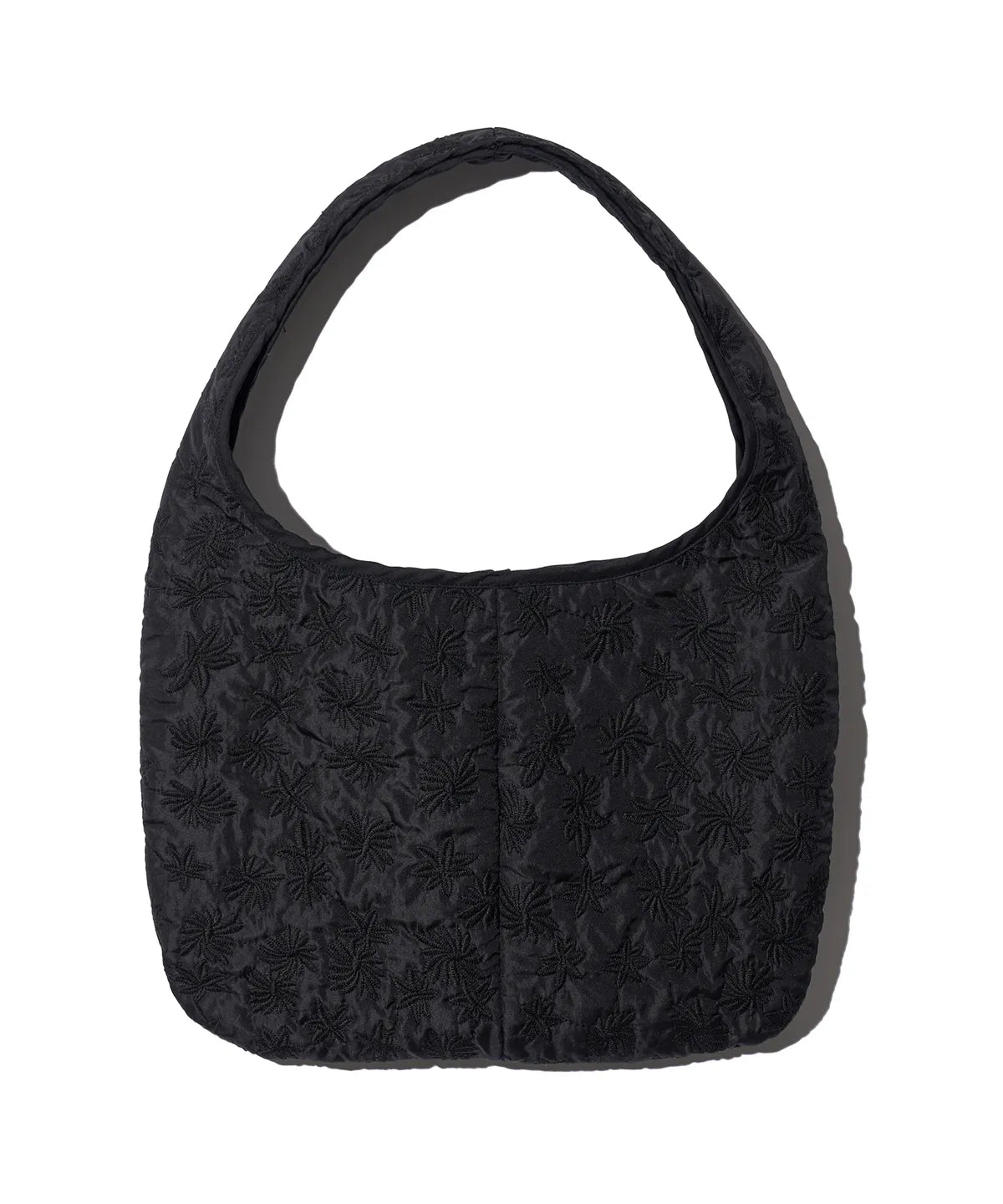 poev Broderie Padded Day Bag / Black