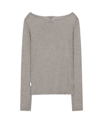 GILA ARCHIVE STAR WING SHEER LONG SLEEVE_GY