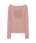 GILA ARCHIVE STAR WING SHEER LONG SLEEVE_PK