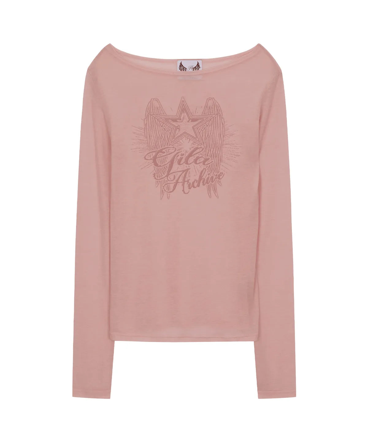 GILA ARCHIVE STAR WING SHEER LONG SLEEVE_PK