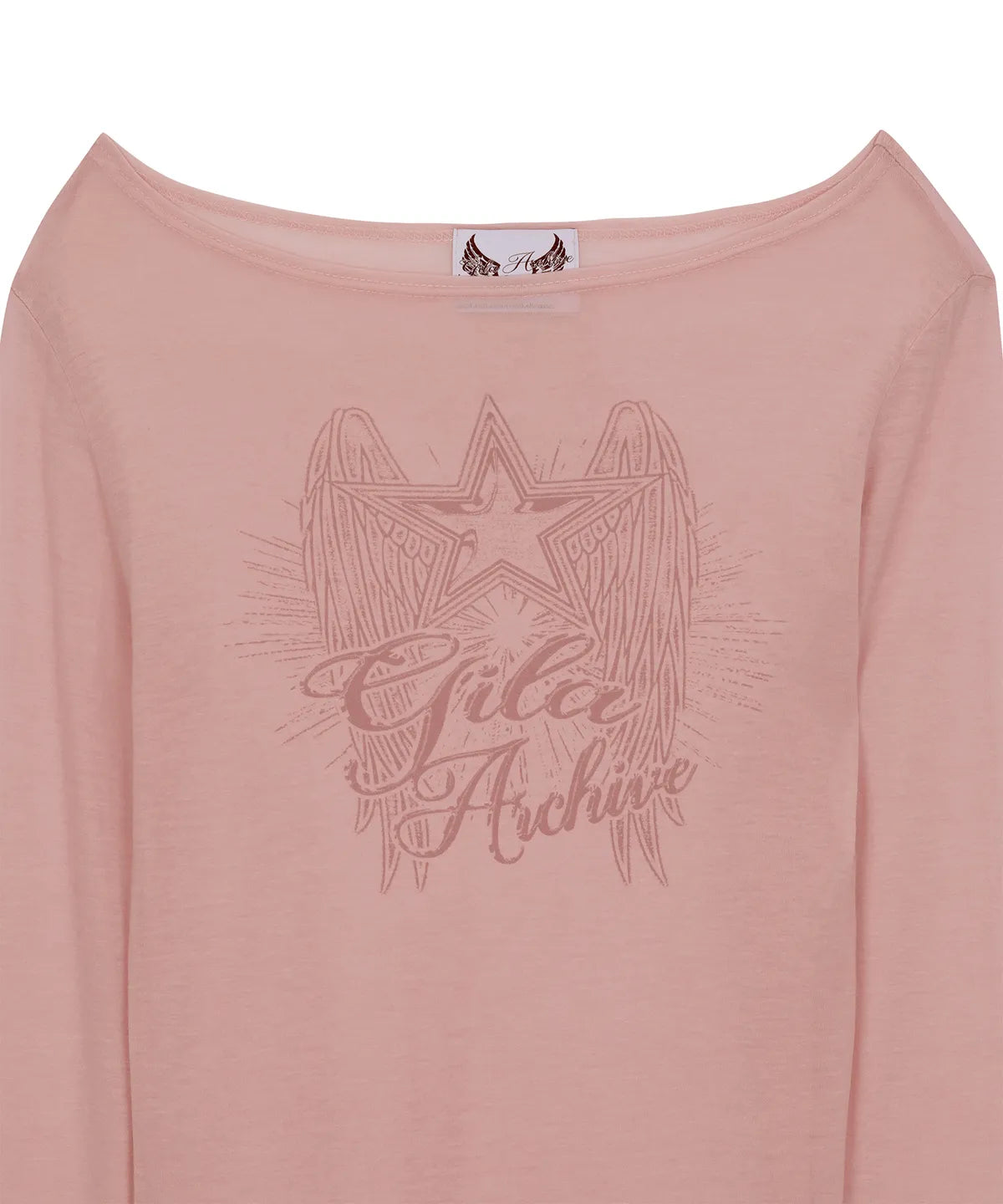 GILA ARCHIVE STAR WING SHEER LONG SLEEVE_PK